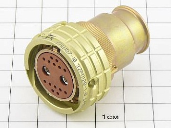 Розетка СНЦ127-16/22РП128-1-В "5"