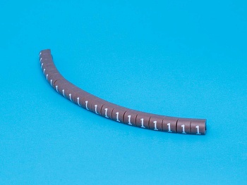 EC-0-1 - Маркер цифра 1 d=2,0-3,2мм, коричневый, упак.20 шт.