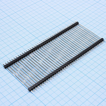 DS1029-01-1X40P8BVA43-B - Штыревой соединитель, 1х40 шаг 2,54мм