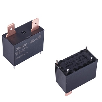 G4A-1AE-24DC - Реле силовое катушка 24В 20A один контакт на замыкание (30.5x16x33.5)мм монтаж в отверстие