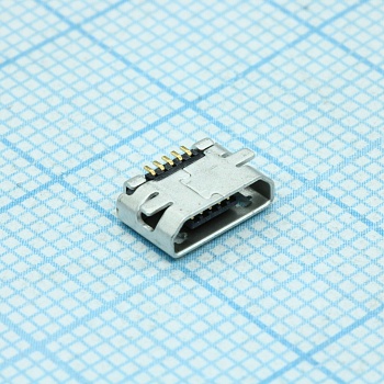 473461001 - Разъем Micro-USB B без фланца для поверностного монтажа