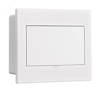 Корпус пластиковый встраиваемый белая дверь 1 ряд 9 мод. IP41 ЩРВ-П 31082DEK
