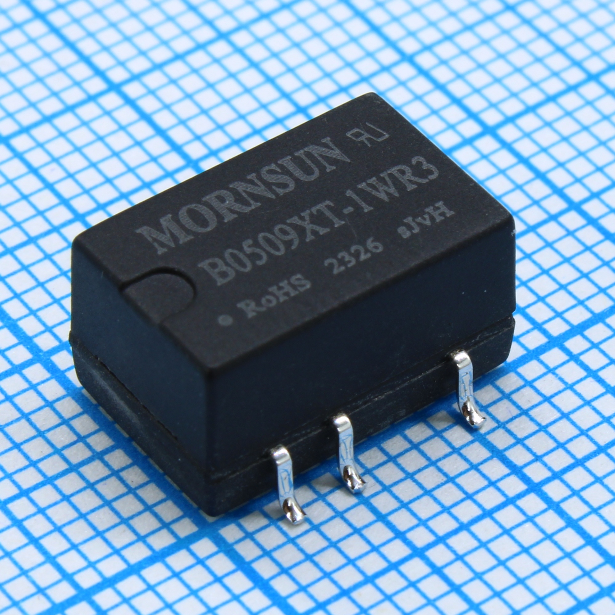 B0509XT-1WR3 - Преобразователь DC/DC 1Вт вход 5 (4.5...5.5)В выход 9В/111мА КПД 79% -40...+105°С 1500В