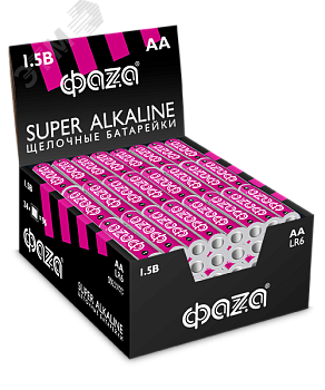 Элемент питания алкалиновый, LR 6(АА) Super Alkaline 4шт 2854643