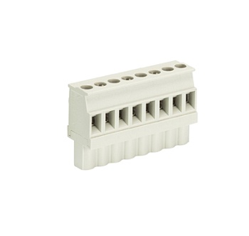 Розетка Wiecon 8113 B / 8 VL OB - Розеточный разъем, прямой, на кабель, шаг 5,00 мм, 8 полюсов, номинальное сечение: 2,5 мм кв., винтовая фиксация провода, 400V, 12А, без маркировки, цвет: серый, серия 8113 B VL Розетка Wiecon 8113 B / 8 VL OB - Розеточный разъем, прямой, на кабель, шаг 5,00 мм, 8 полюсов, номинальное сечение: 2,5 мм кв., винтовая фиксация провода, 400V, 12А, без маркировки, цвет: серый, серия 8113 B VL