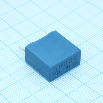 B32652A1153J - Конденсатор металлоплёночный полипропиленовый 0.015мкФ 1600В ±5% (18х9х17.5мм) радиальный 15мм 110°С автомобильного применения россыпь