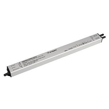 Блок питания ARPV-LG48160-LINEAR-PFC-DALI2-PD (48V, 3.34A, 160W) 034883 - Диммируемый блок питания 48V с гальванической развязкой, ток 3.34А, 160Вт, с управлением DALI, c функцией PUSH-DIM, с корректором мощности, PF>0,95. Тонкий металлический корпус IP67