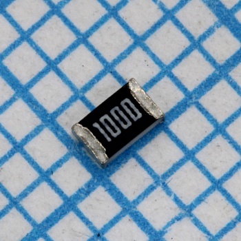 RT0805BRB07100RL - Тонкопленочный ЧИП-резистор 0805 100Ом ±0.1% 0.125Вт ±10ppm/°C лента на катушке