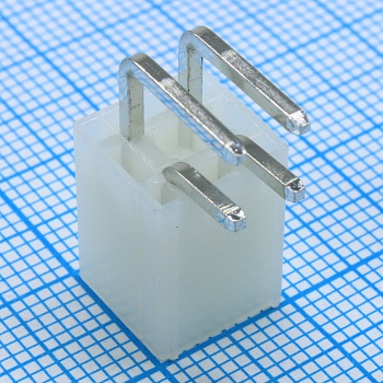 DS1073-01-2X2MR3T6 - Разъем штыревой двухрядный угловой на плату, вилка