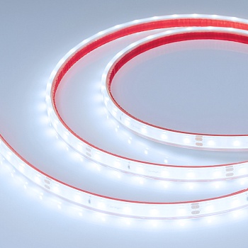 Лента герметичная RTW-PFS-A60-11mm 24V Cool 8K (4.8 W/m, IP68, 2835, 5m) 034180 - Светодиодная лента RT-PFS-A60, герметичная IP68 (PFS-полная силиконовая экструзия). Светодиоды 2835, 60 шт/м (300 шт на 5 м), белая плата, ширина 11 мм, скотч 3M. Цвет ХОЛОД