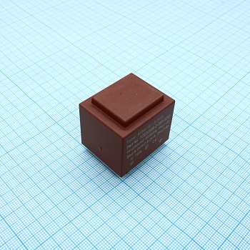TCE3018S-2-060-0230 - Трансформатор питания 2.3ВА  230В 6В/384мА ta 70°C/B (EI 30/18) 29.5мм