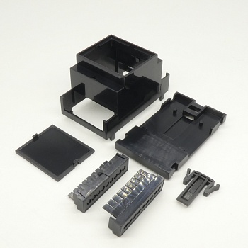 D3MG-BK - Пластиковый корпус на DIN рейку, черный