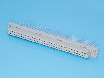 612B-64F-13 - Разъем DIN 41612 64 контакта, гнездо, длина контакта 13мм, 2 ряда