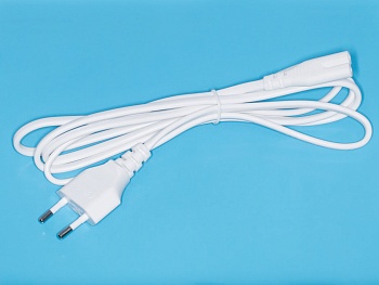 SCZ-20 W - Кабель сетевой 220В для аудиотехники, 0809-1.8M-92, белый, 1,8м