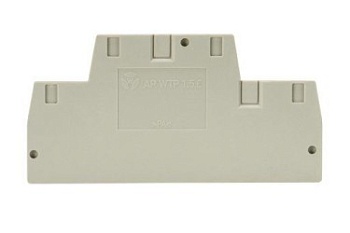 Крышка бок. AP WTP 1,5 E - Крышка боковая, для клемм WTP 1,5 E..., цвет: серый
