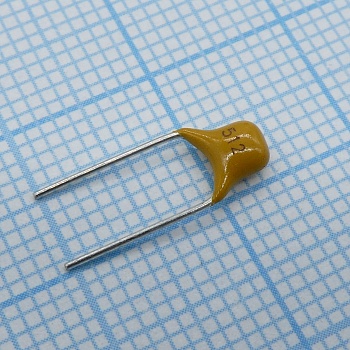 TS170R1H512JSBNB0R - Конденсатор керамический многослойный 5100пФ 50В NPO ±5% радиальный 5.08мм 125°C россыпь