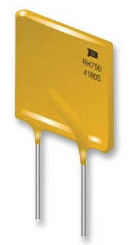 MF-RX375/72-0 - Предохранитель восстанавливаемый (PTC) 3.75A(удержание) 7.5A(отключение) 72В 40A 3.2Вт 24сек 0.03Ом радиальный  23.51 X 3.1 X 29.51мм пакет