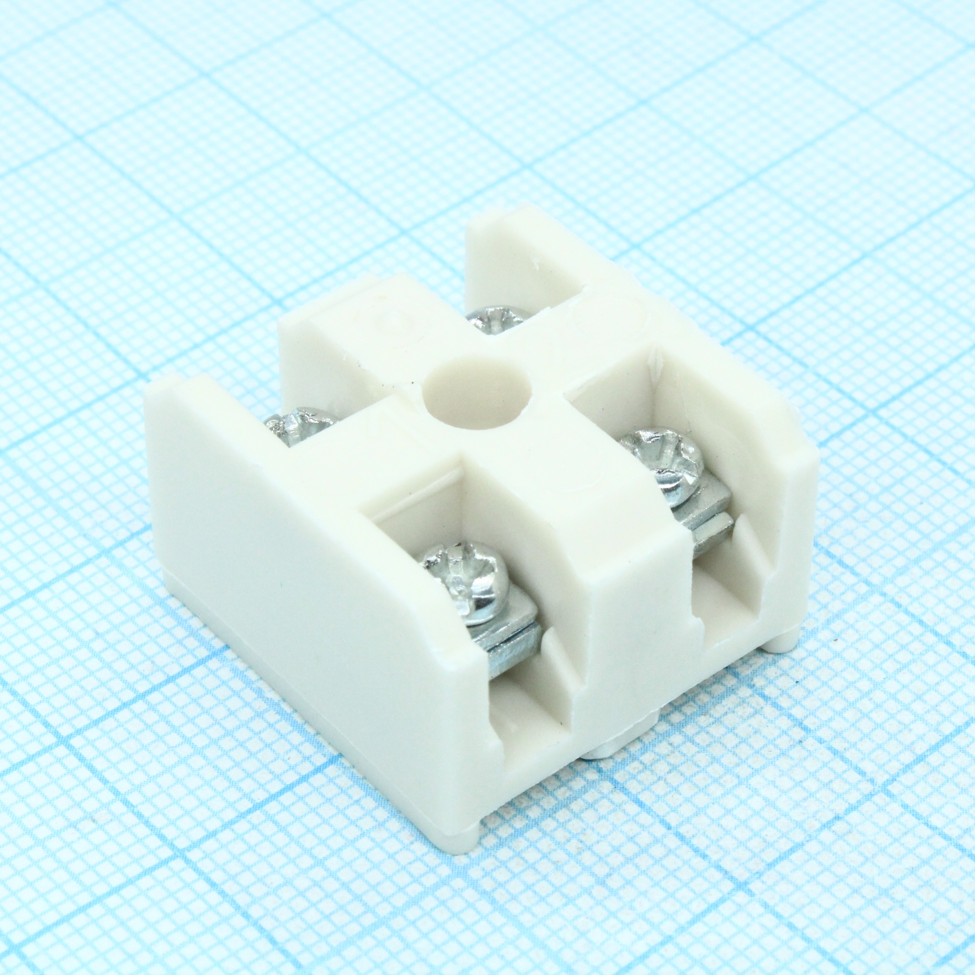 Блок зажимов БЗ26-1.5П10-В/В-УЗ-2 - Для присоединения и ответвления проводнико из меди.  количество зажимов в блоке 2