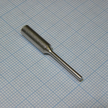 М20-02 - Жало паяльное медное никелированное, цилиндр затачиваемый, 2.0мм