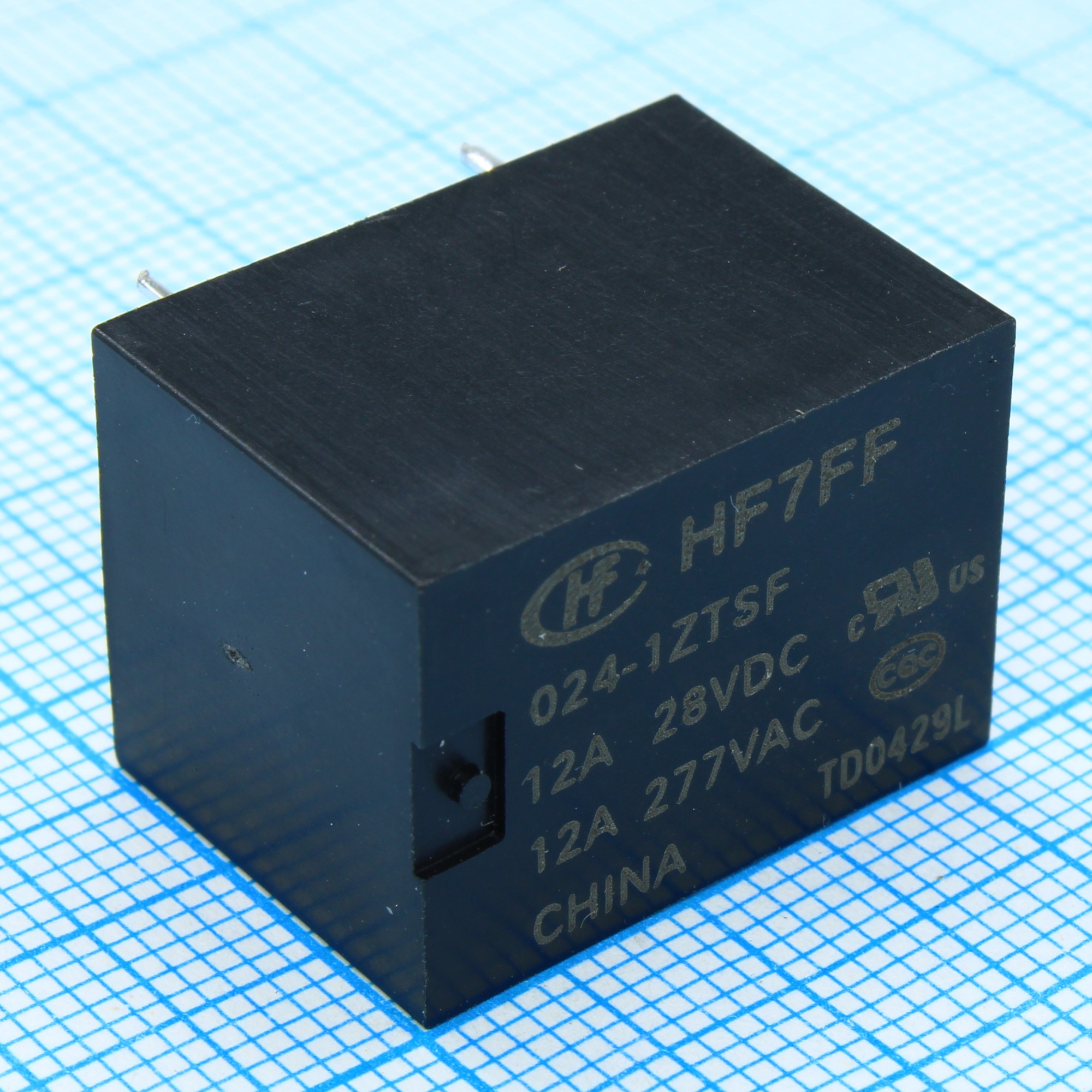 HF7FF/024-1ZTSF - Реле общего назначения Power PCB Relay SPDT Sealed 24VDC