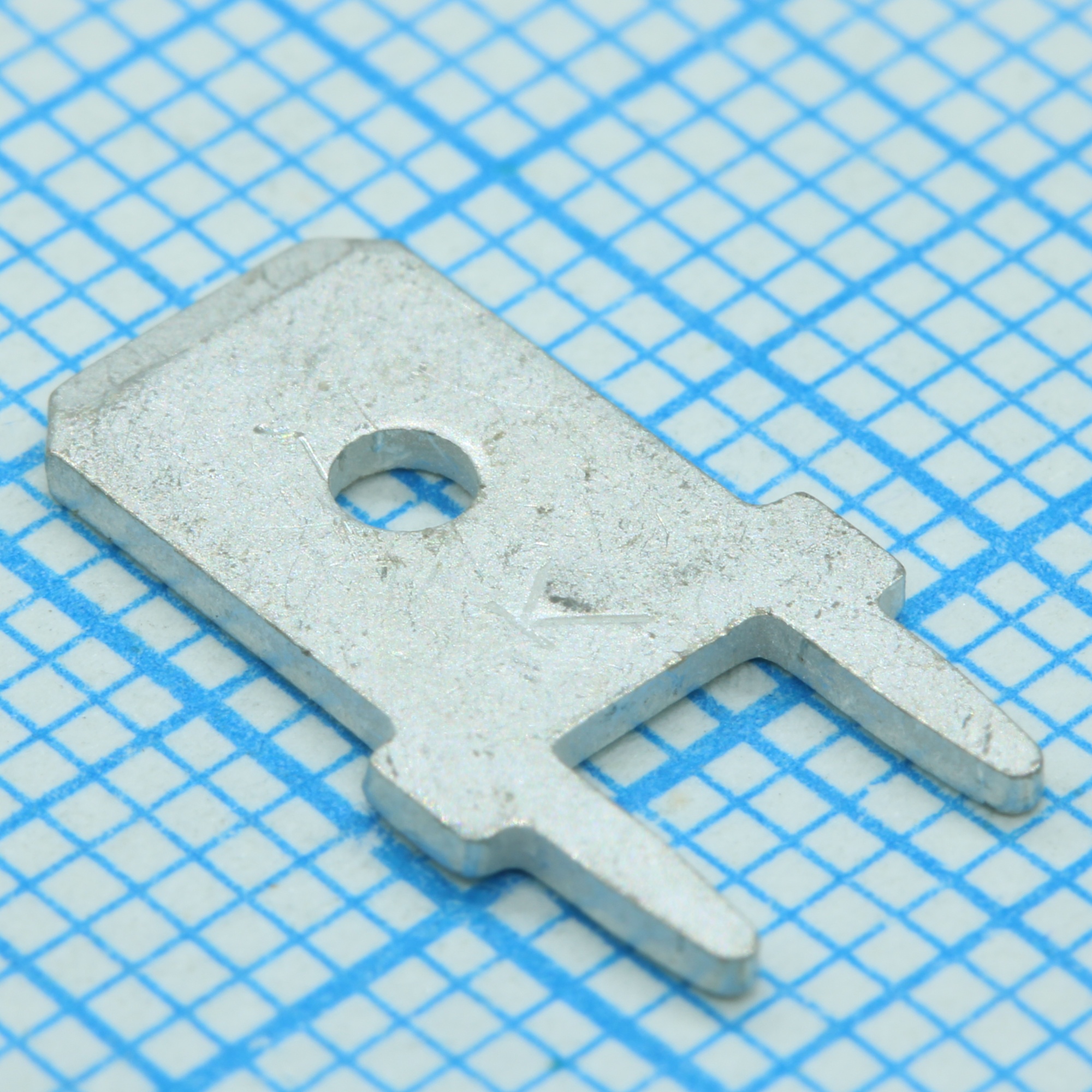 1287 - Наконечник штыревой плоский на плату