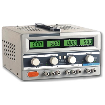 QJ3003CIII - Источник питания регулируемый 0-30В 3Ax2;5В-3A 4xLCD