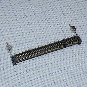 1717468-3 - Разъем гнездо, SODIMM, 200 контакт(-ов), Медь, Контакты с Покрытием из Золота