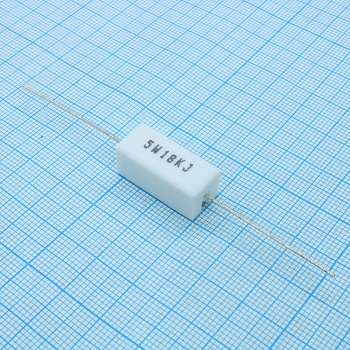 SQP5WJ18KB - Резистор цементный аксиальный 18кОм ±5% 5Вт