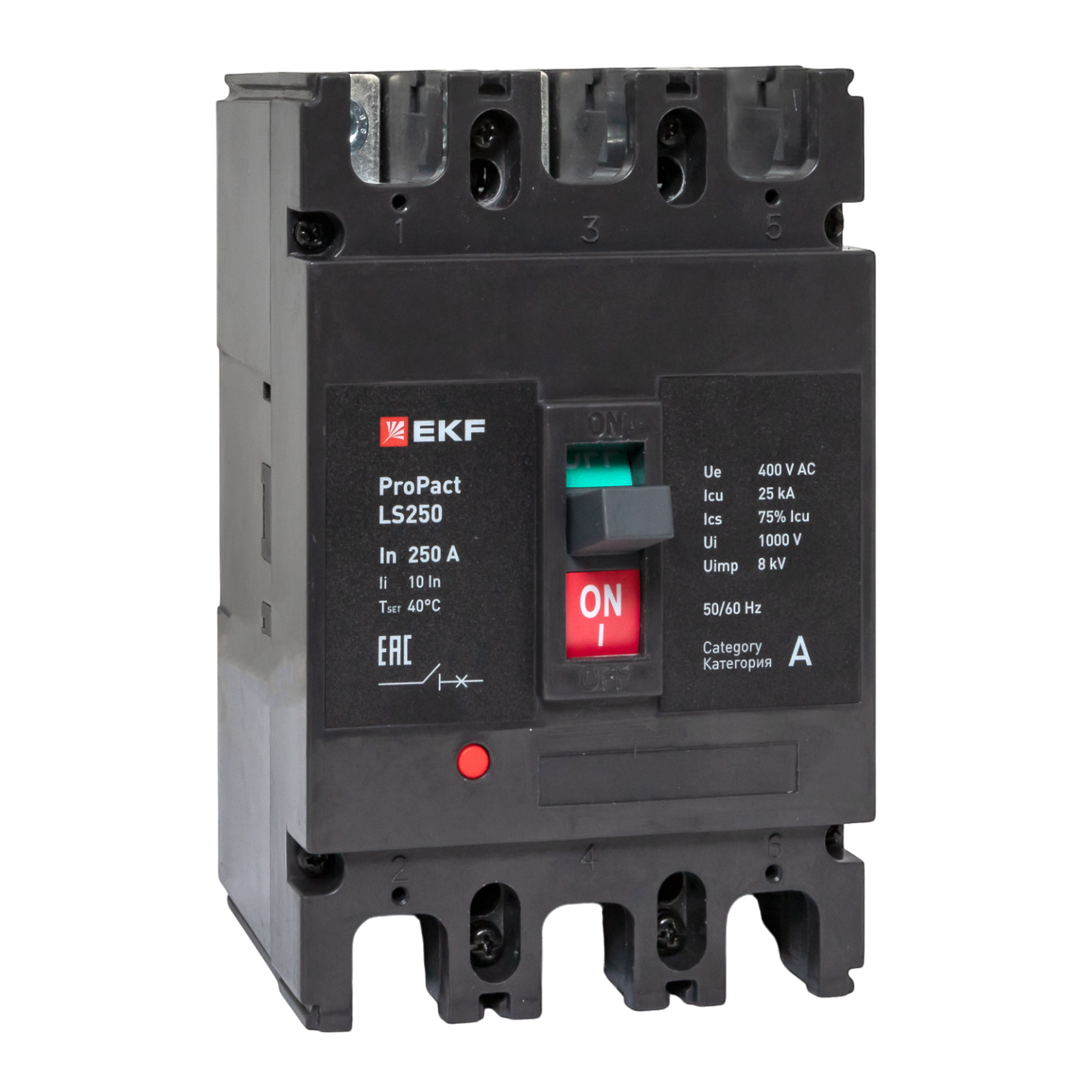 Автоматический выключатель LS250 25кА 3P 250А ProPact EKF