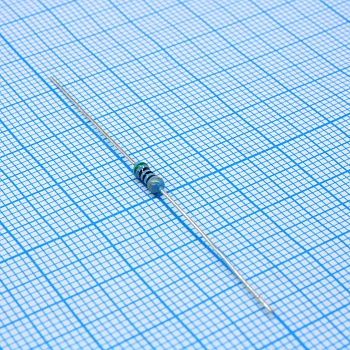 MF255K1JTB050 - Резистор металлопленочный 0.25Вт 5.1кОм ±5% ±100 ppm/°C