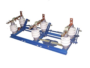 Разъединитель РЛНД-1-10-400 УХЛ1 3п с приводом ПРНЗ-10 ЦБ-00004051