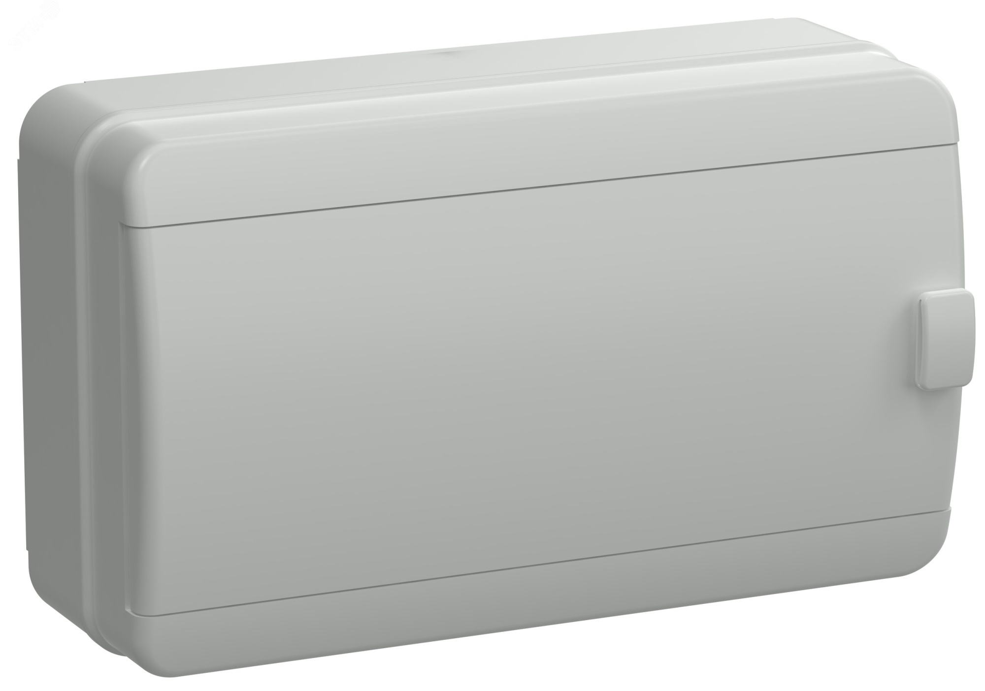 Корпус пластиковый навесной на 12 модулей КМПн-12 IP65 TEKFOR серая непрозрачная дверь TF5-KP73-N-12-65-K03-K03