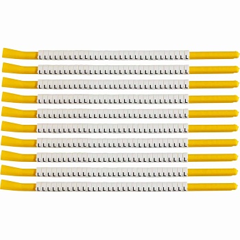 brd133321 - SCN-18-L клипсы белые, 300шт/упак, для провода 4,6-5,9мм диаметра, легенда L