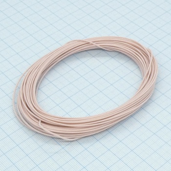 Провод  МГТФ  0.35  моток 10м - М-монтажный Г-гибкий Т-термостойкий Ф-изоляция из фторопласта