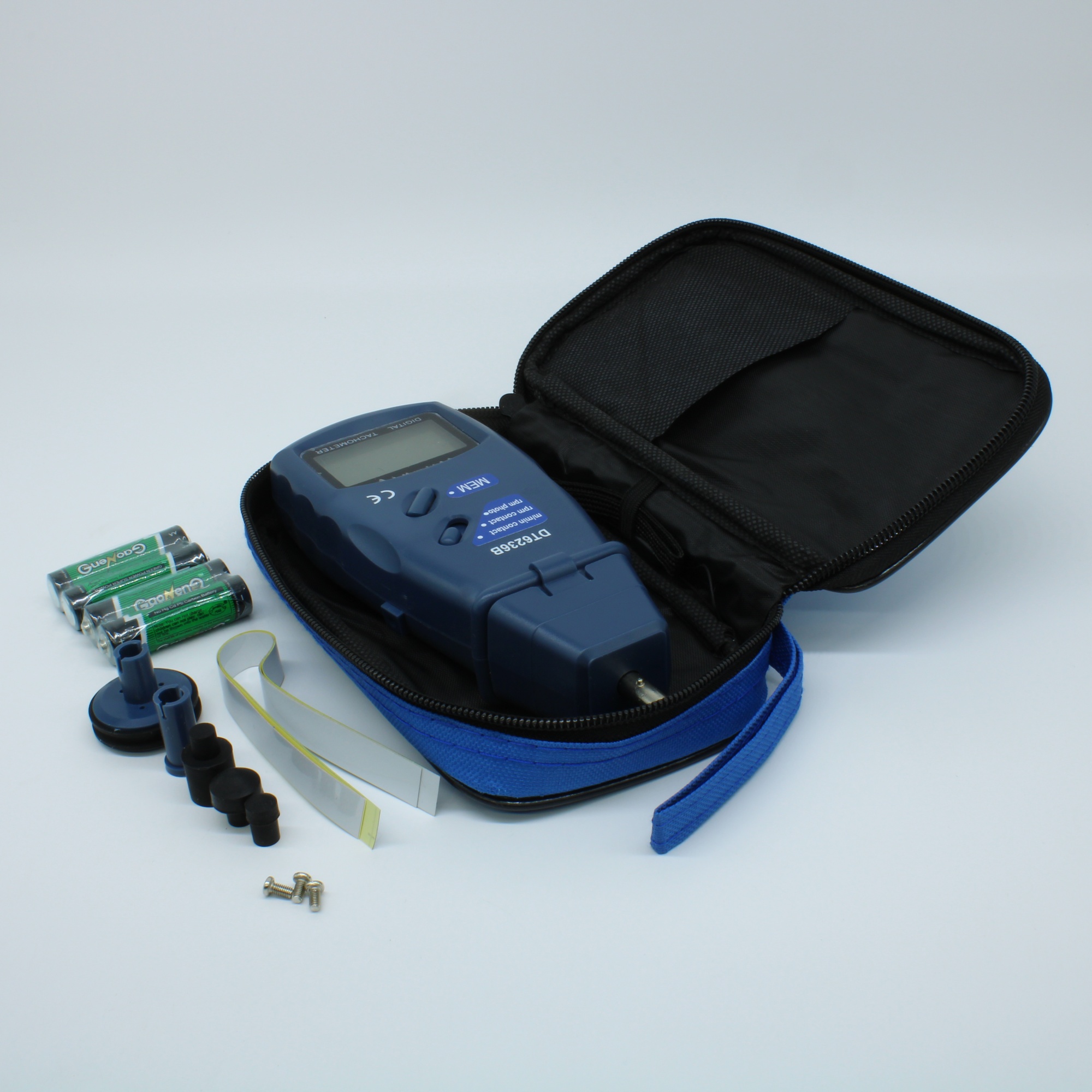 DT6236B - Тахометр универсальный  2в1 : контактный с валом