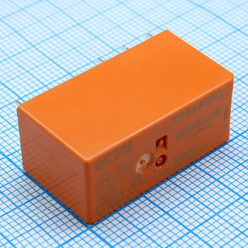 7-1393243-3 - Реле силовое 8А две группы на переключение катушка 60В (29х12.7х15.7)мм монтаж в отверстие