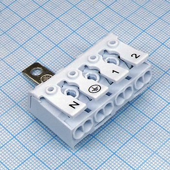 DG238-10.0-04P-19-05A(H) - Пружинный клеммник на плату 4 контакта