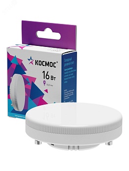 Лампа светодиодная 16Вт GX53 6500К 174-265В Lksm_LED16wGX5365C