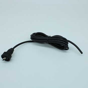 UA-20BFMM-SL7A02 - Разъем USB тип A 2.0 пластик 1.5А розетка прямой литой на винт длина 2м