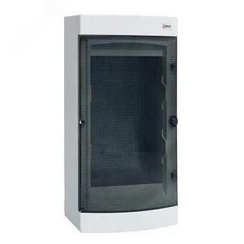 Щит слаботочный навесной "Unix" прозрачная дверь 3 габарит IP40 PROxima ux-3m-n