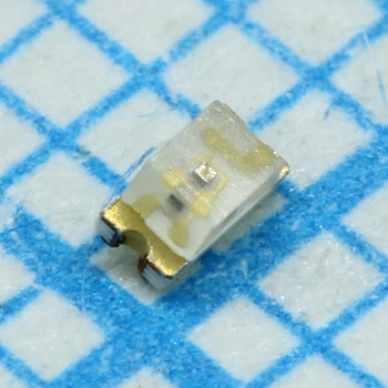 LTSTC190EKT - Чип светодиод 1.6x0.8x0.8мм 130° прозрачный 3 мКд 2В