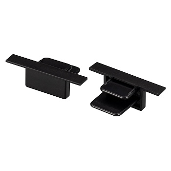 Заглушка LGD-2TR-CAP-F-BK (C) 038684 - Черная пластиковая заглушка для шины 2TRA (на 2 провода). В комплекте 1 шт. 60х35х20мм. При использовании с треками и аксессуарами другой серии возможно отличие по цвету.