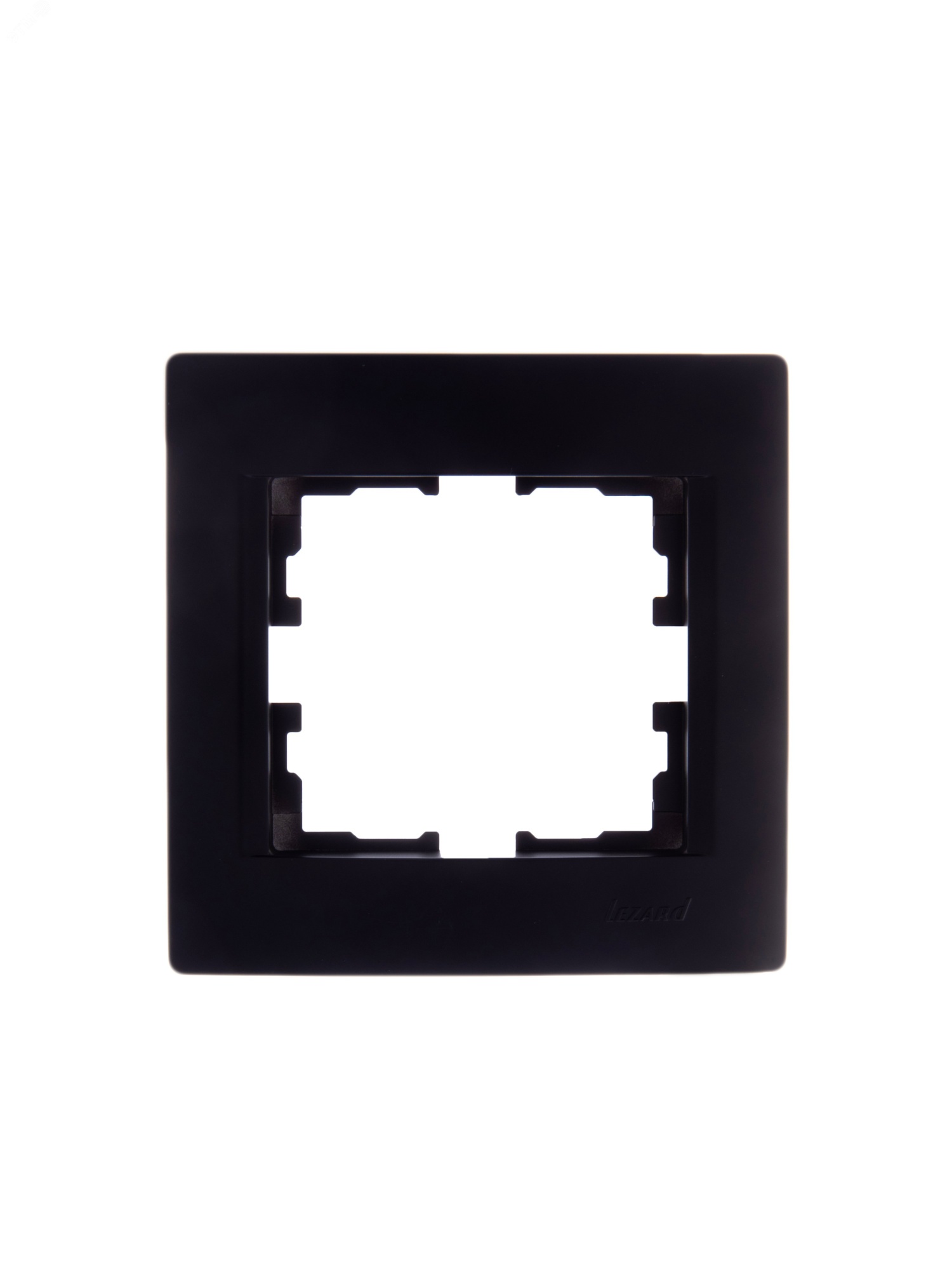 Рамка 1-м Karina горизонт. черн. бархат 707-4200-146