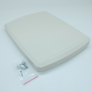 PL2984WH - Тонкий приборный корпус белого цвета из ударопрочного жаростойкого  пластика