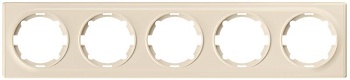 Рамка 5-м Florence беж. 1E52501301 2172809