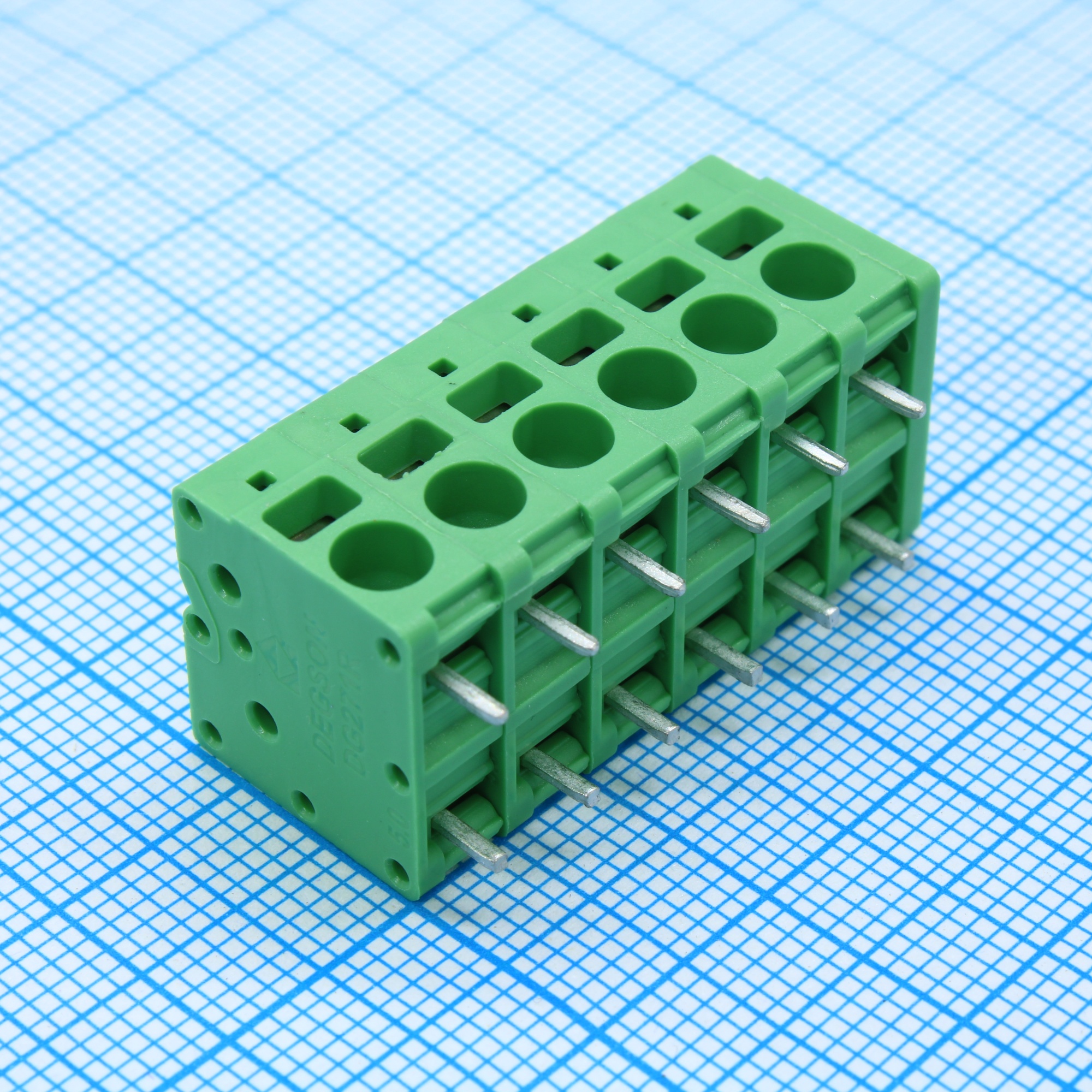 DG271R-5.0-06P-14-00A(H) - Клеммник зажимной на плату