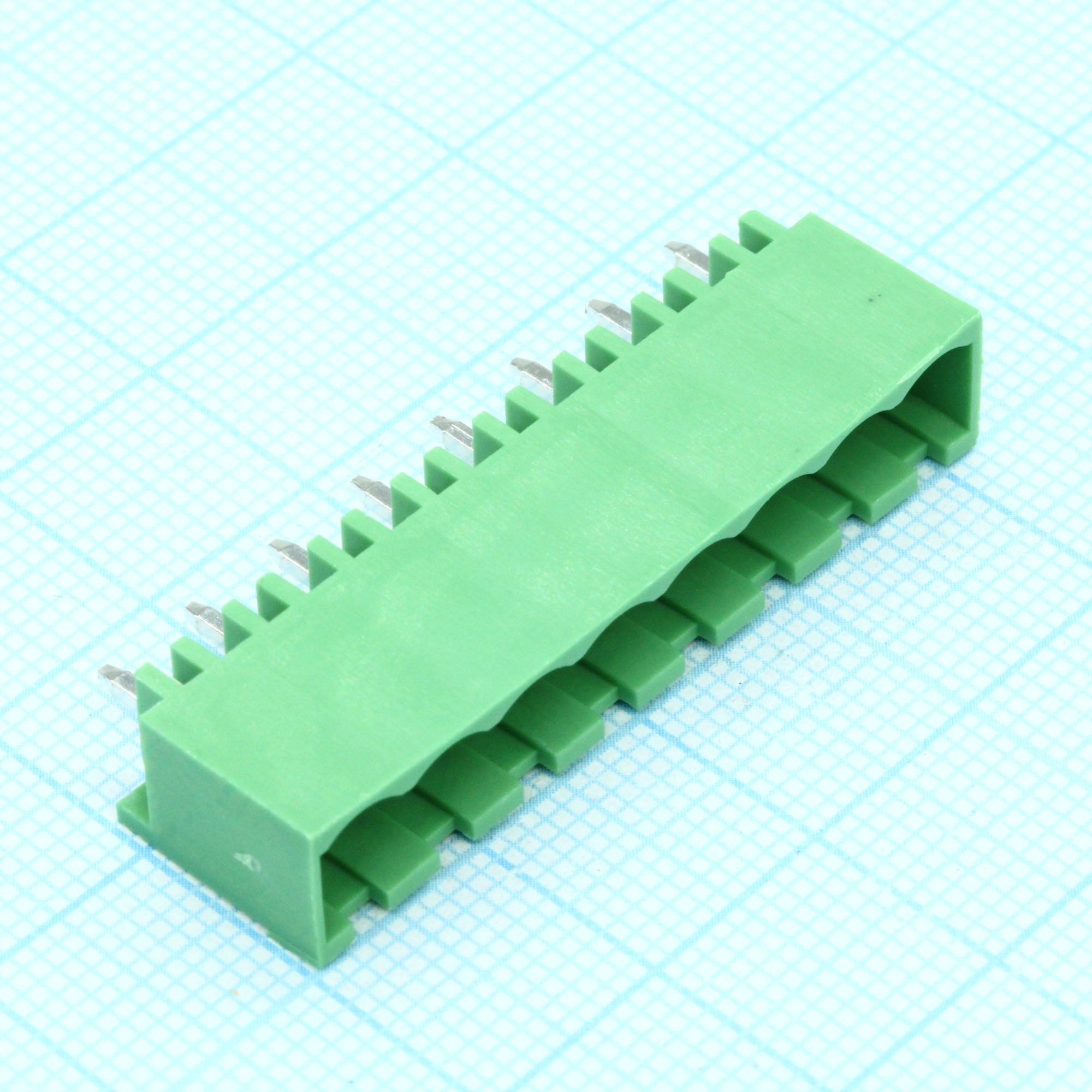 2EDGVC-5.08-08P-14-00A(H) - Разъемный клеммный блок на плату, 8 контактов. Серия 2EDGVC-5.08
