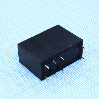 HK14FD-DC24V-SHG - Реле силовое, 5А две контактных группы на переключение катушка 24В 0.54Вт