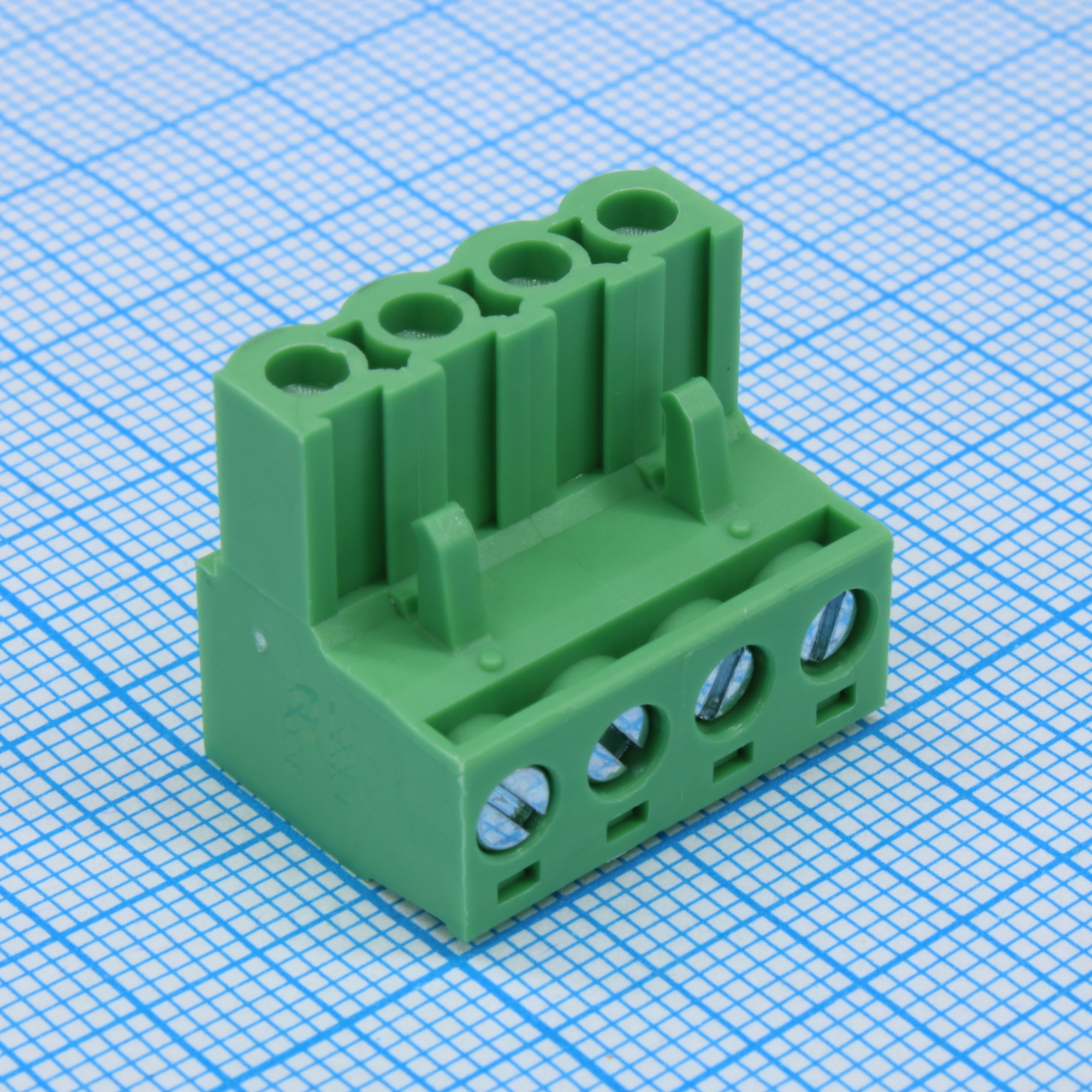 2EDGK-5.08-04P-14-1000 - Разъемный клеммный блок, 4 контакта. Серия 2EDGK-5.08