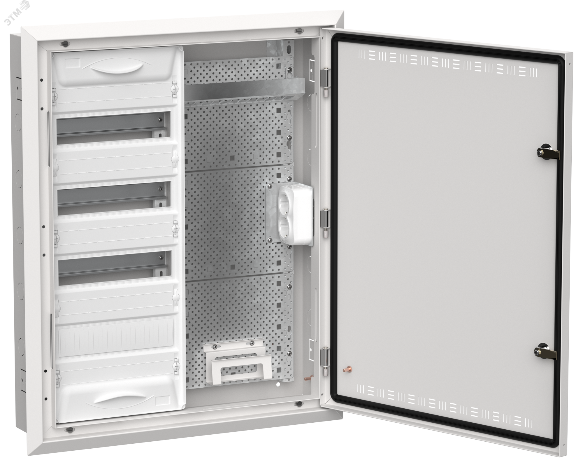 TITAN 5 Корпус комбинированный ЩРв-48 (2х48) белый IEK TI5-51-V-2X048-30